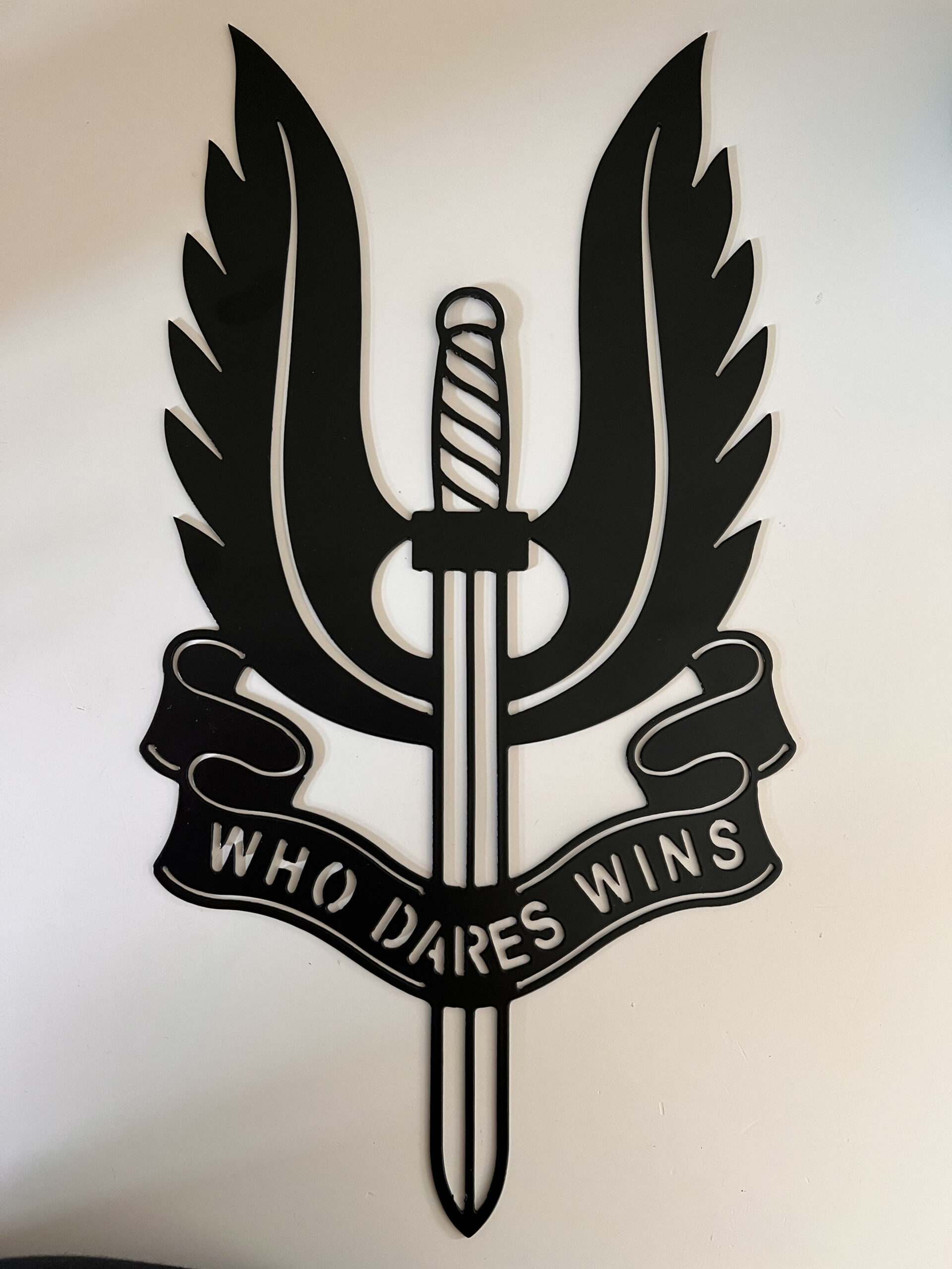 Buy Who Dares Wins SAS PVC Patch Military Special Force British Special Air  Service Online in India - Etsy